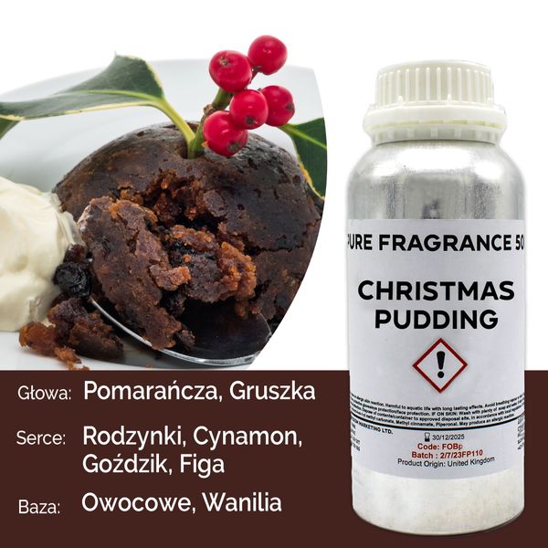 Fragranza Pura 500g - Pudding Natalizio