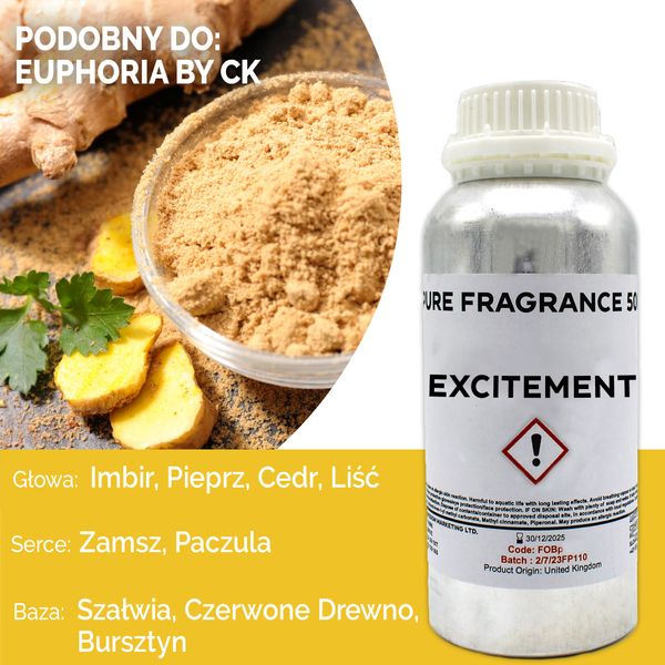 Fragranza Pura 500g - Eccitazione