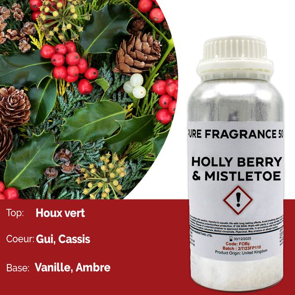 Fragranza Pura 500g - Bacche di Agrifoglio & Vischio