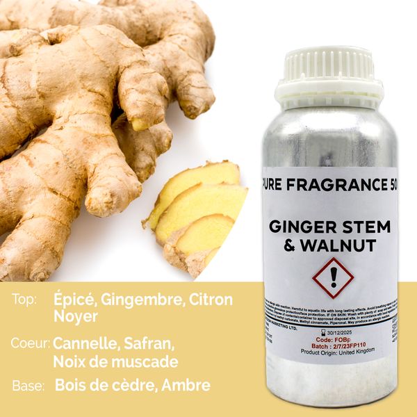 Fragranza Pura 500g - Gambo di Zenzero & Noci