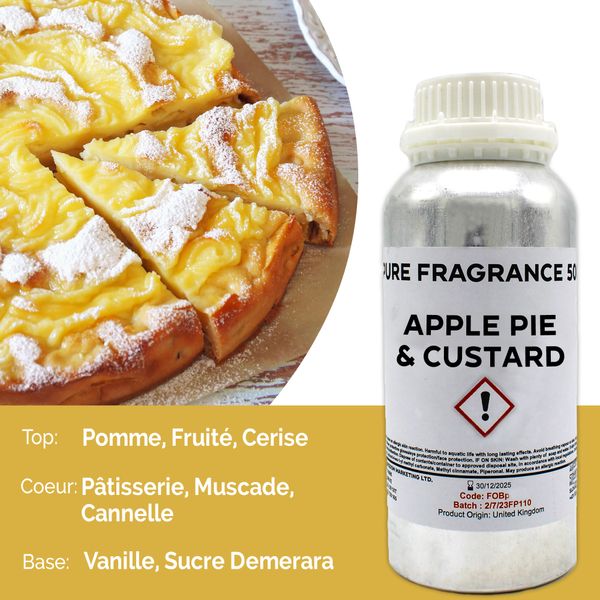 Fragranza Pura 500g - Torta di Mele & Crema Pasticcera