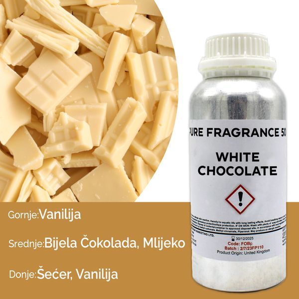 Fragranza Pura 500g - Cioccolato Bianco