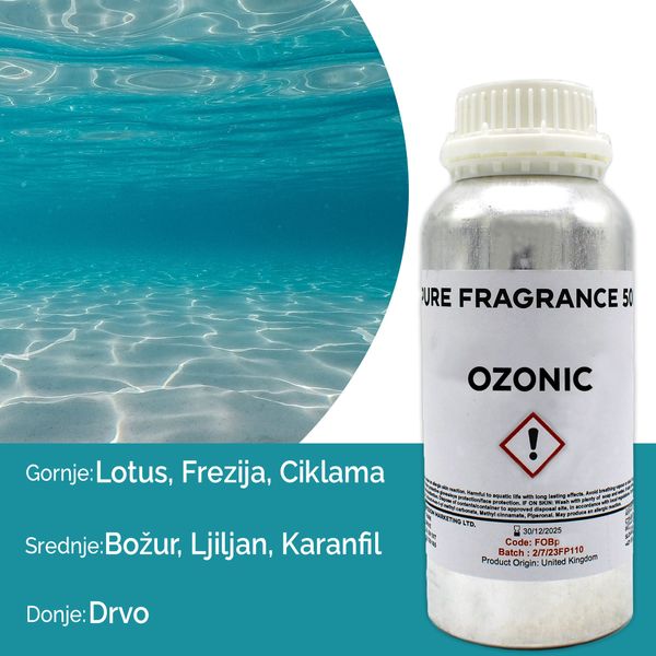 Fragranza Pura 500g - Ozonico