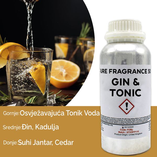 Fragranza Pura 500g - Gin & Tonic