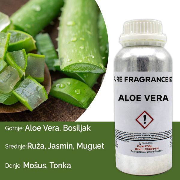 Fragranza Pura 500g - Aloe Vera