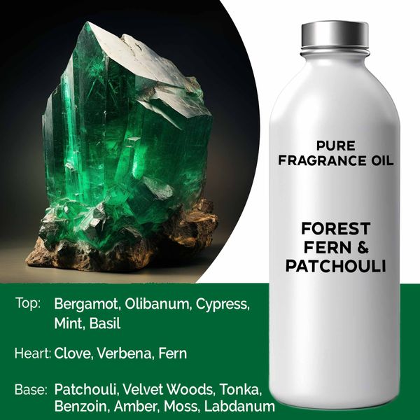 Fragranza Pura 500g - Felce Forestale e Patchouli