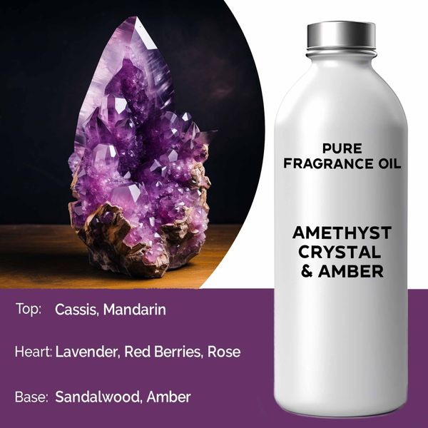 Fragranza Pura 500g - Ametista & Ambra