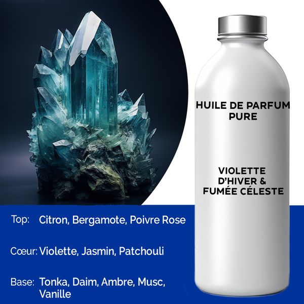 Fragranza Pura 500g - Viola Sempreverde & Fumo Celeste