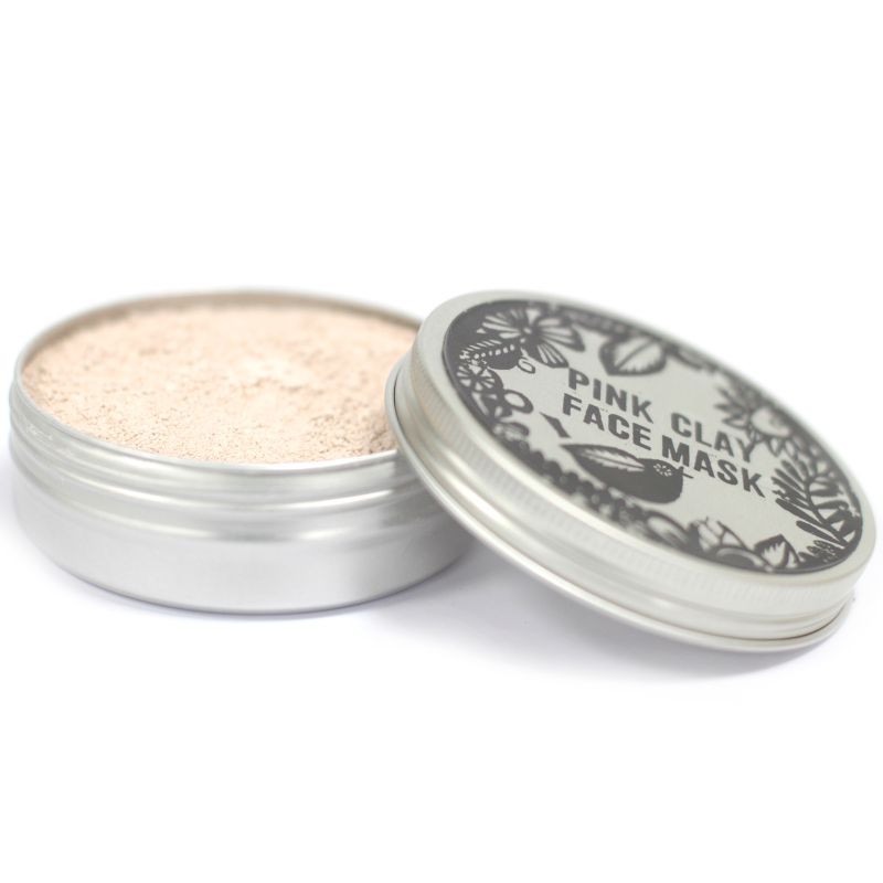 Maschera Viso all'Argilla Rosa 50g