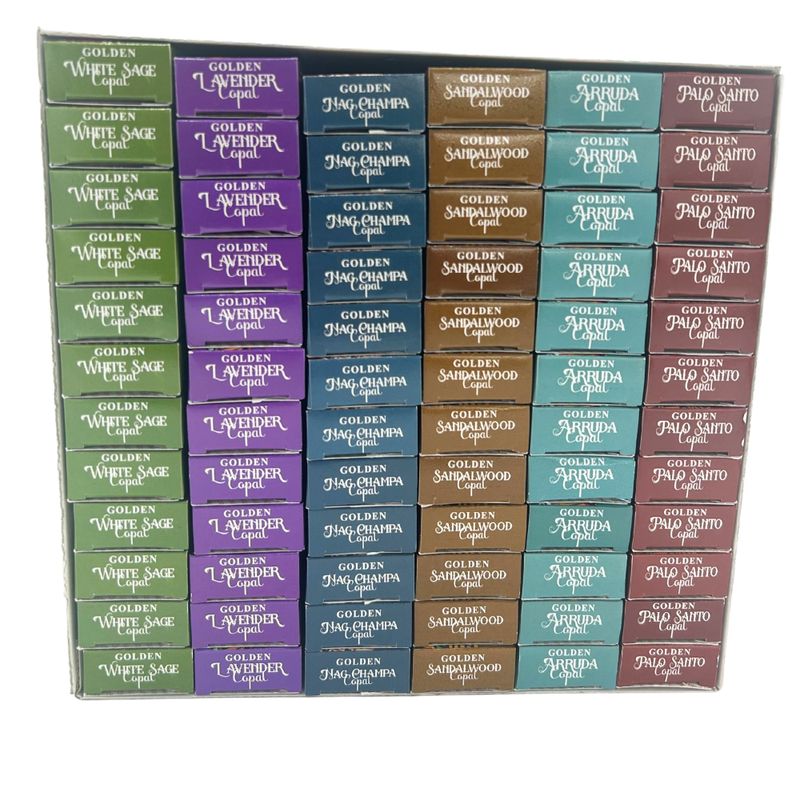 15g Kit da Esposizione Incenso Serie Antica Dorata