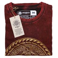 T-shirt M Stonewashed Chakra – Bordeaux