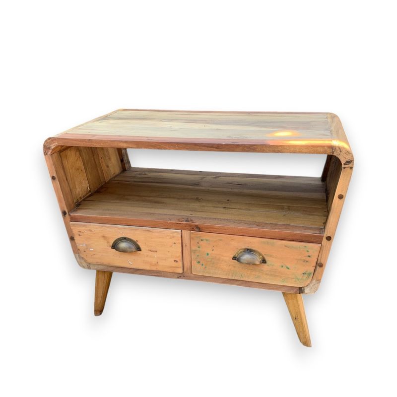 Porta TV con 2 cassetti 79x46x61cm