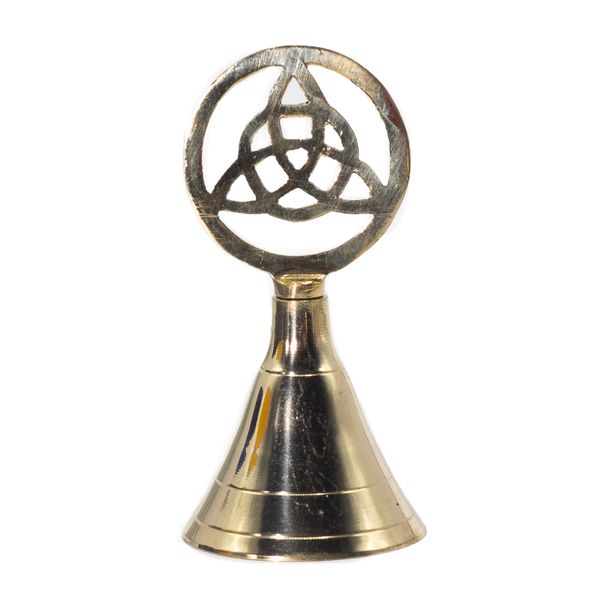 Campanella da Altare in Ottone – Simbolo Triquetra