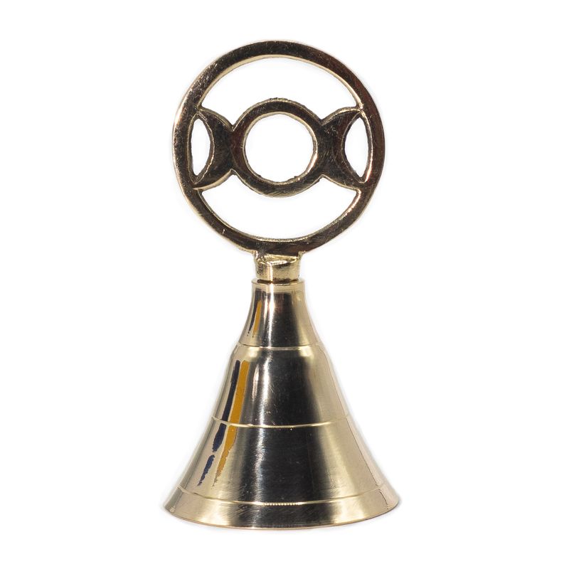 Campanella da Altare in Ottone – Simbolo Tripla Luna