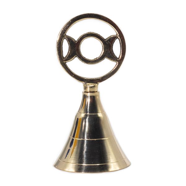 Campanella da Altare in Ottone – Simbolo Tripla Luna