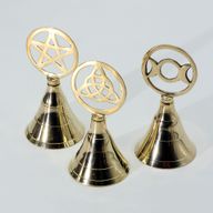 Campanella da Altare in Ottone – Simbolo Pentagramma