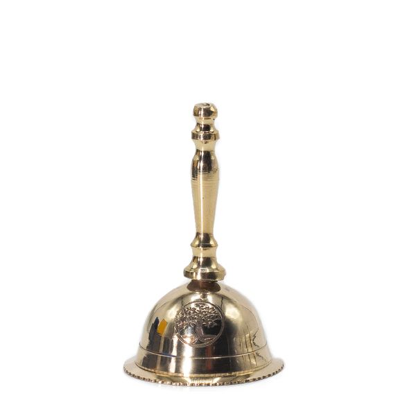 Campanella da Altare in Ottone Piccola – Albero della Vita