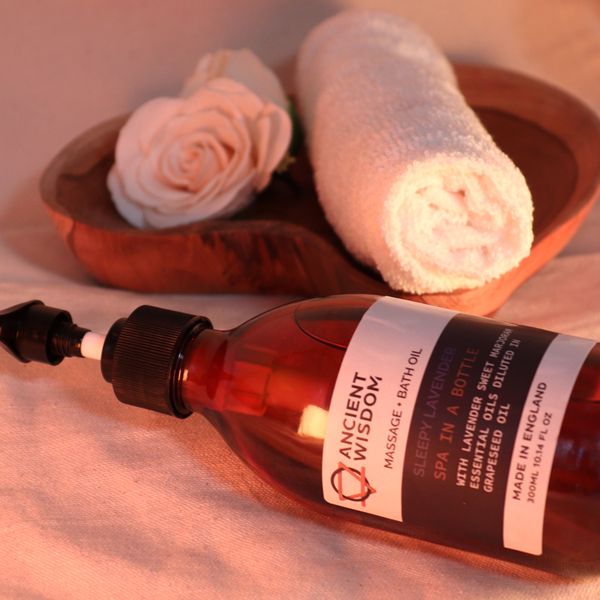 Olio da Massaggio e da Bagno 300 ml – Lavanda Rilassante
