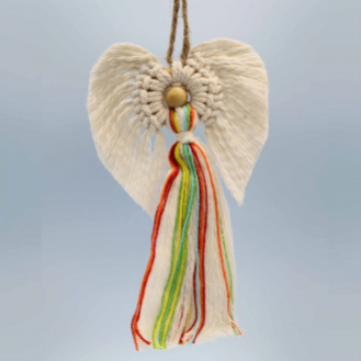 Angeli Macramè in Confezione Regalo