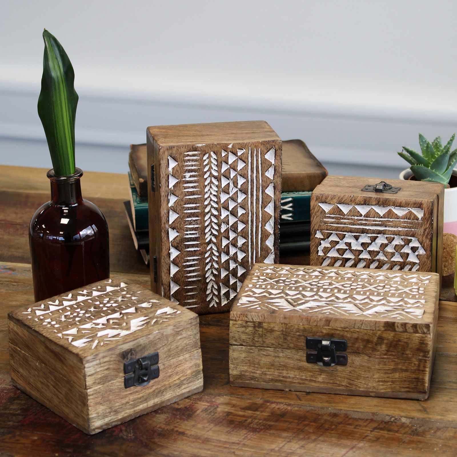 Box in Legno Sbiancato