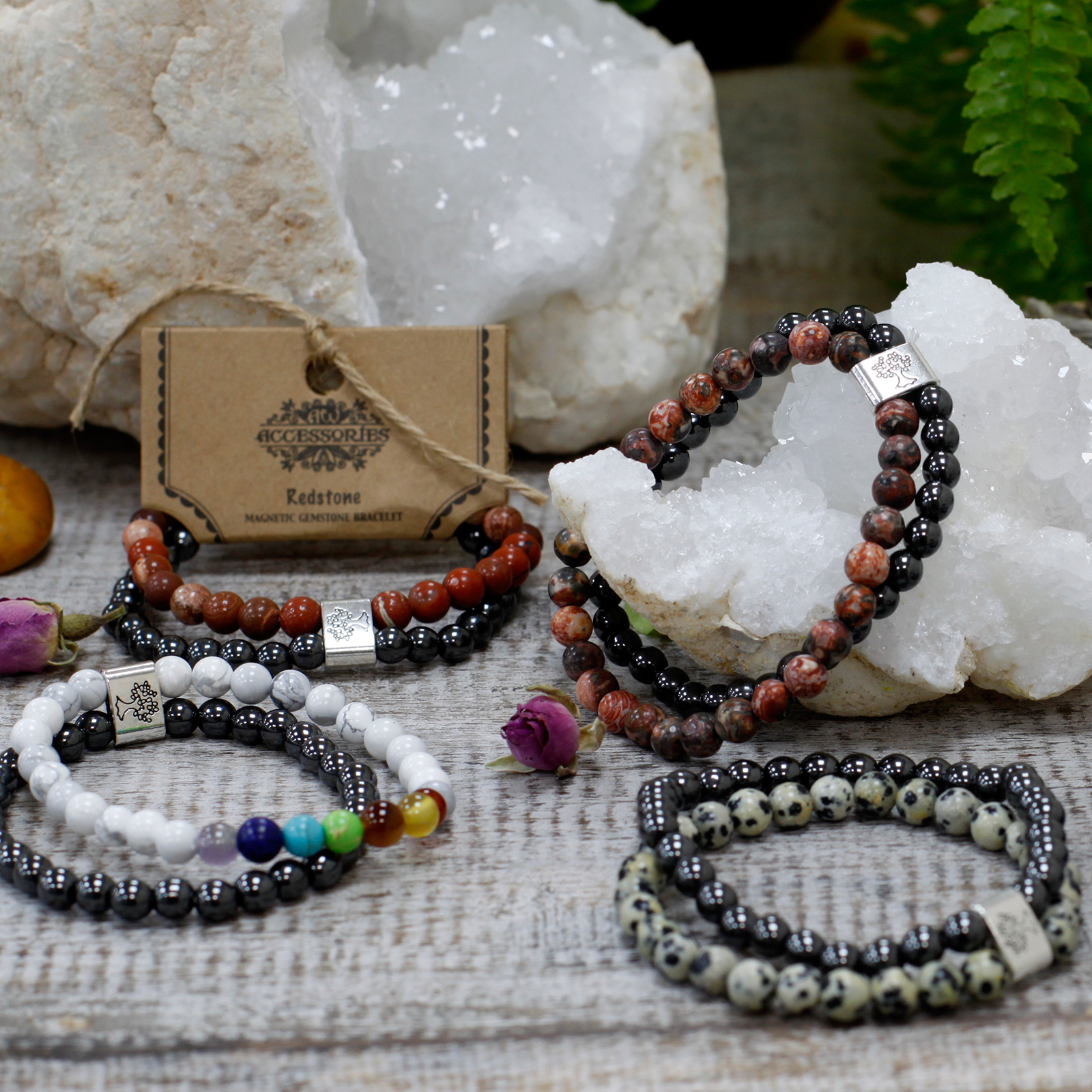 Braccialetti in Pietra Magnetici
