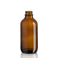 Bottiglie Boston in Vetro Ambrato 120ml
