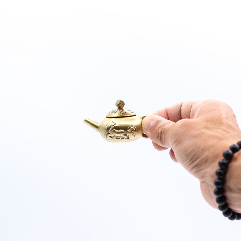 Feng Shui Fortuna – Teiera Portafortuna con Dado Girevole