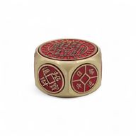 Feng Shui Fortuna – Dadi Rosso Calendario & Moneta – Selezionatore di Giorni Fortunati