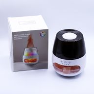 Diffusore di Aromi con Effetto Fiamma e Sale – Bianco USB – Cambio Colore e Timer