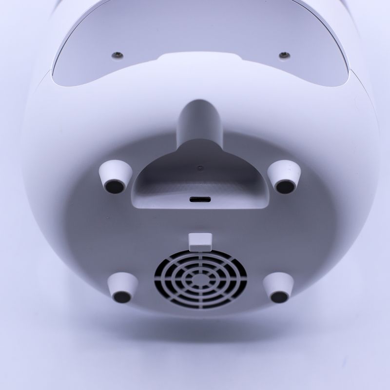 Diffusore di Aromi con Effetto Fiamma e Sale – Bianco USB – Cambio Colore e Timer