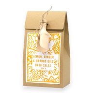Sali da Bagno 500 g - Limone, Zenzero & Arancia