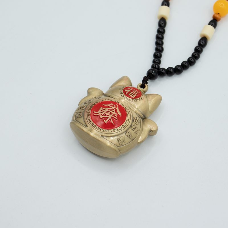 Pendente Feng Shui – Maneki Neko (Gatto Portafortuna)