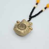 Pendente Feng Shui – Maneki Neko (Gatto Portafortuna)