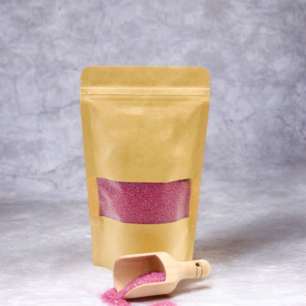 Sali da Bagno Aromaterapici in Busta Kraft 350g - Senza Etichetta