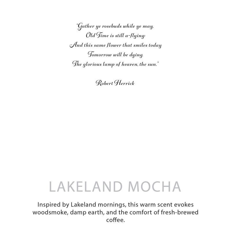 Candela Botanica in Cera di Soia Agnes & Cat - Lakeland Mocha