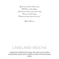 Candela Botanica in Cera di Soia Agnes & Cat - Lakeland Mocha