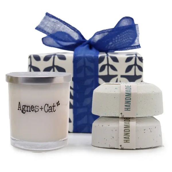 Candela Violetta di Parma + Frizzanti Sale Marino e Muschio, Dolly Blue