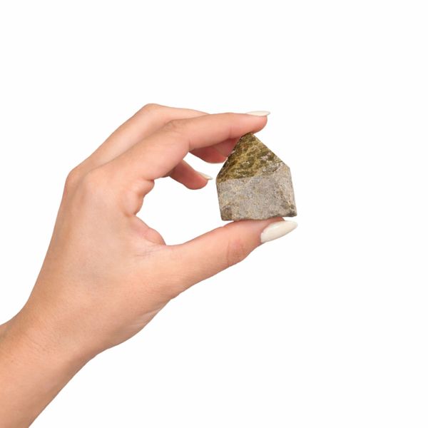 All'ingrosso Punti lucidati di pietre preziose di alta qualità - Epidoto grado A (circa 5-6 pezzi)