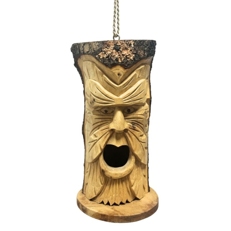 Casetta per Uccelli Tronco d'Albero - Greenman