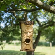 Casetta per Uccelli Tronco d'Albero - Greenman
