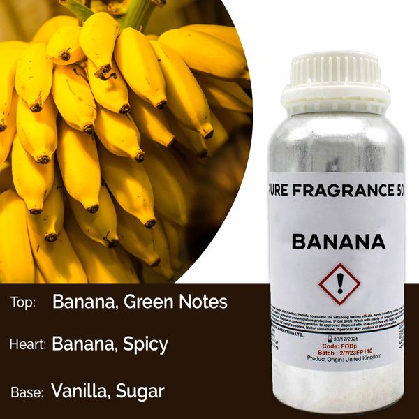Fragranza Pura 500g - Banana