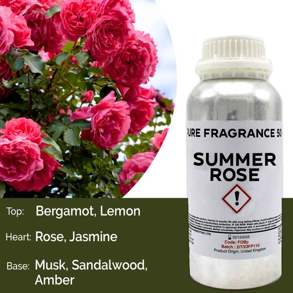 Fragranza Pura 500g - Rosa