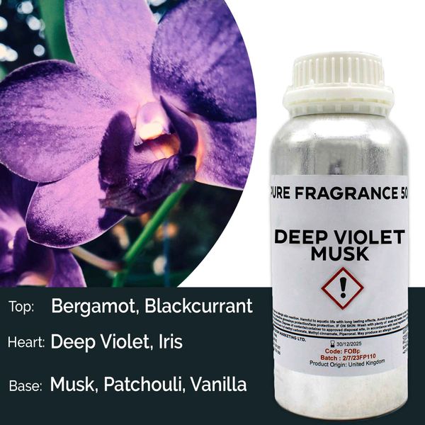 Fragranza Pura 500g - Muschio Violetto Scuro