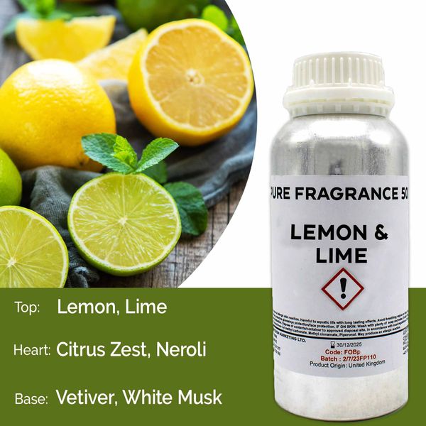 Fragranza Pura 500g - Limone & Lime