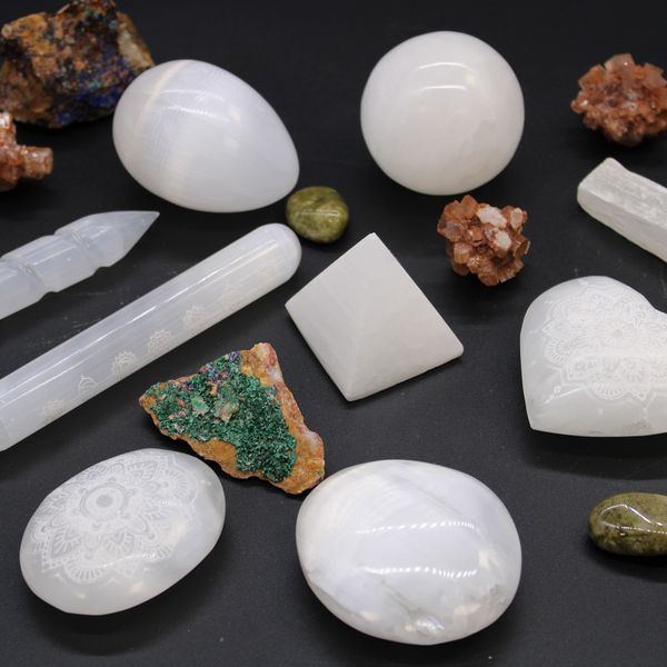 Bacchette in Selenite