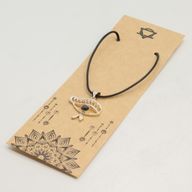Pendenti Devozionali Placcati in Argento - Occhio di Cleopatra - Iolite