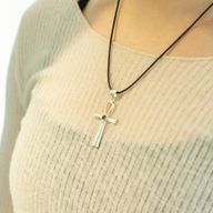 Pendenti Devozionali Placcati in Argento - Ankh, Simbolo della Vita Eterna