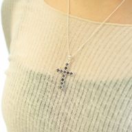 Pendenti Devozionali Placcati in Argento - Croce Ionite