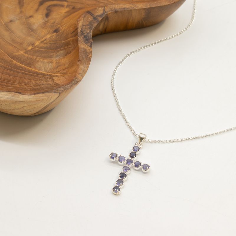 Pendenti Devozionali Placcati in Argento - Croce Ionite