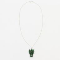 Pendente con Pietra Semipreziosa Angelo - Avventurina Verde